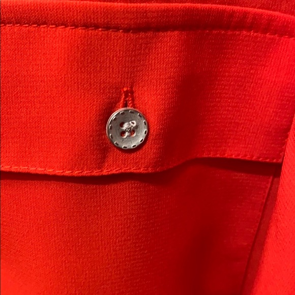 Red button down - Picture 4 of 4